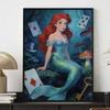 Disney Diamond Painting Art Mosaic Kit Ariel Princess Wonderland Handmade diy5D Home Decor Gift