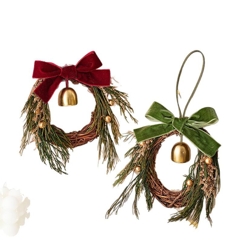 Christmas & New Year Festive Ornaments: Bells, Wreaths, Tree Decor & Spring Festival Pendants