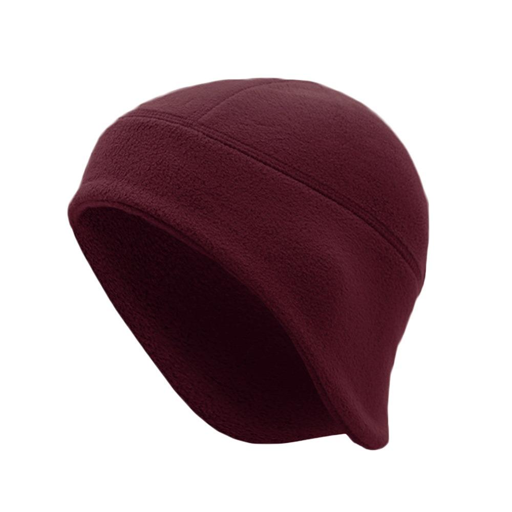 Winter Warm Beanie Hat Thermal Cycling Cap Outdoor Sports Hat Fleece Windproof Ski Cap Motocycle Riding Hat for Men Women