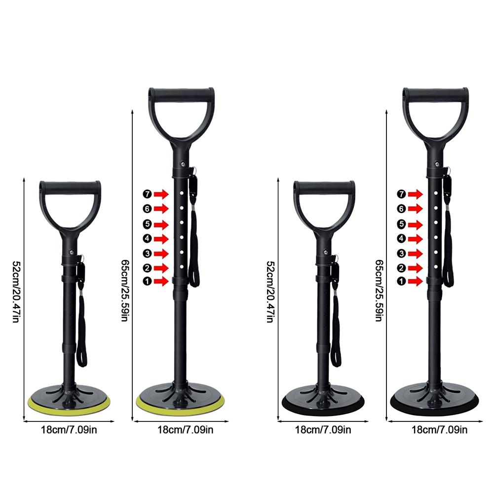 Adjustable Standing Assist Aid with 7 Level Adjustable Stable Supports Equipment for Stand-Up Support Short-Distance Mobility