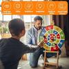 Dinosaur Dart Board for Kids 26 Inches Double-Sided Safe Game with 16 Balls Montessori Toys Indoor Outdoor Play Gift