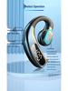 F80 Bluetooth Earphones: Over-Ear, Air Conduction, Single-Ear with Digital Display