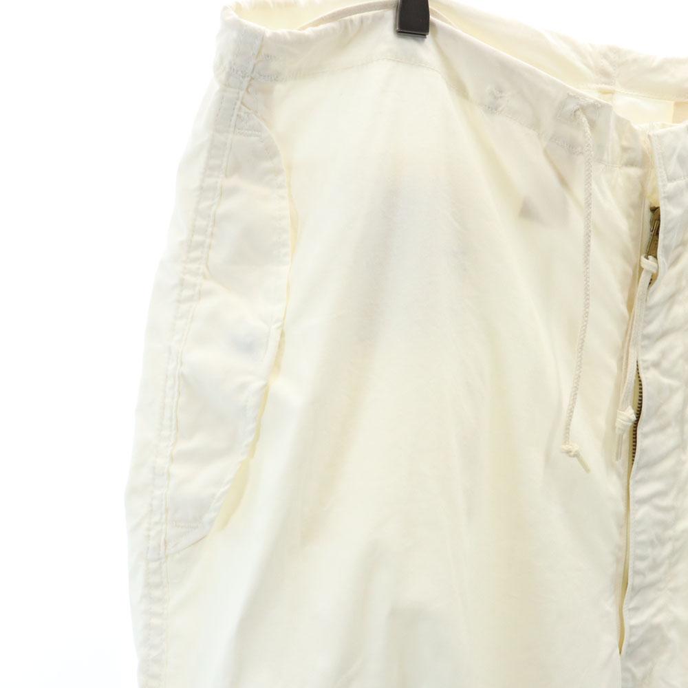 US ARMY 90s Old DLA snow camo Military pants M white Ideal Zipper Men's Used