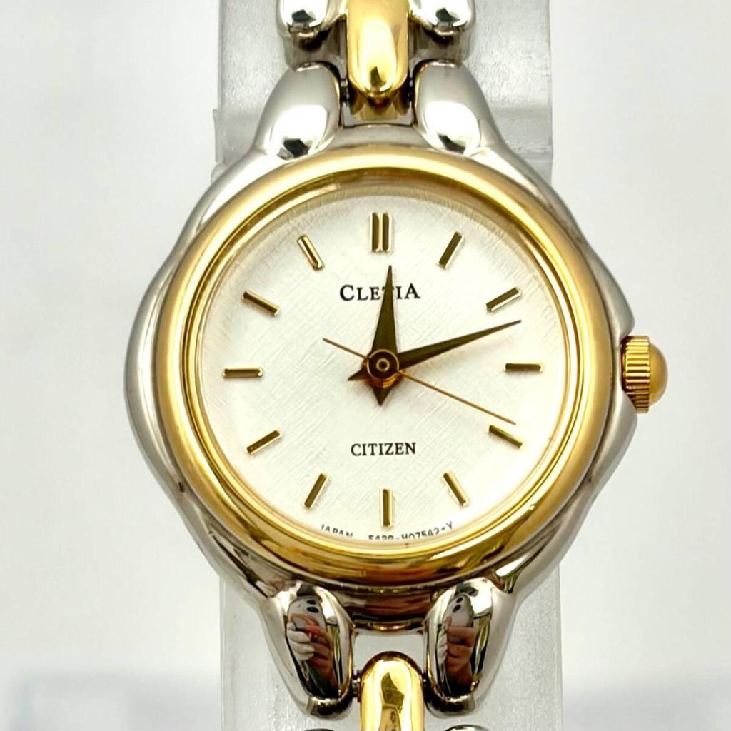 Used [Good Condition/New Battery] CITIZEN Citizen CLETIA Women's Watch 5431-H04074 600169