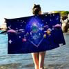 B-Bads B-Bunnys Art Anime Beach Swimming Towel Soft Absorbent Washcloth Children's Gifts for Kids Travel Camping Gym