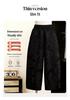 Spring 2026 Elegant Chinese Style Jacquard Wide-Leg Pants for Women