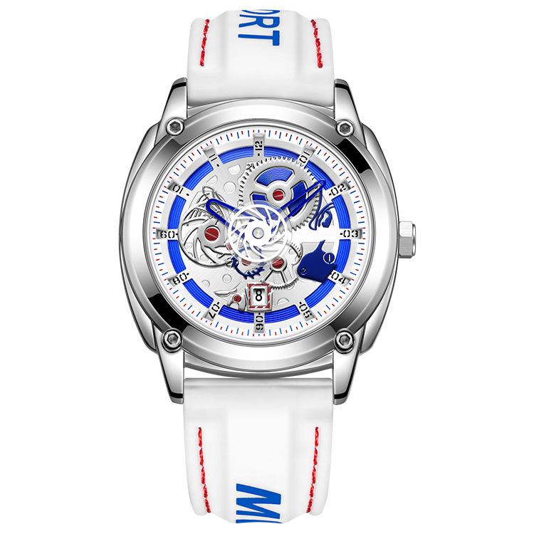 

CQ239 Fashionable Men watch trendy silicone straps outdoor waterproof quartz watches sports clocks giftswatches for man