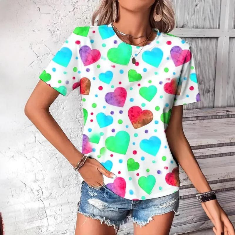 

Casual Versatile Fashionable Trendy High-quality Lightweight Breathable Short Sleeve Round Neck T-shirt S