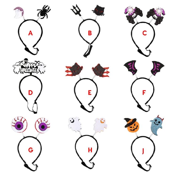 Party Halloween Moon Spiders Headband Household Halloween Decorations Party