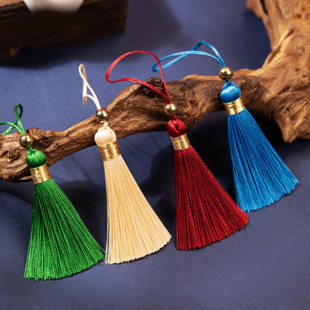 Modische, robuste Quasten aus Perlen in eleganten Designs, lebendige Farben für personalisierte Kreationen und Schmuckzubehör