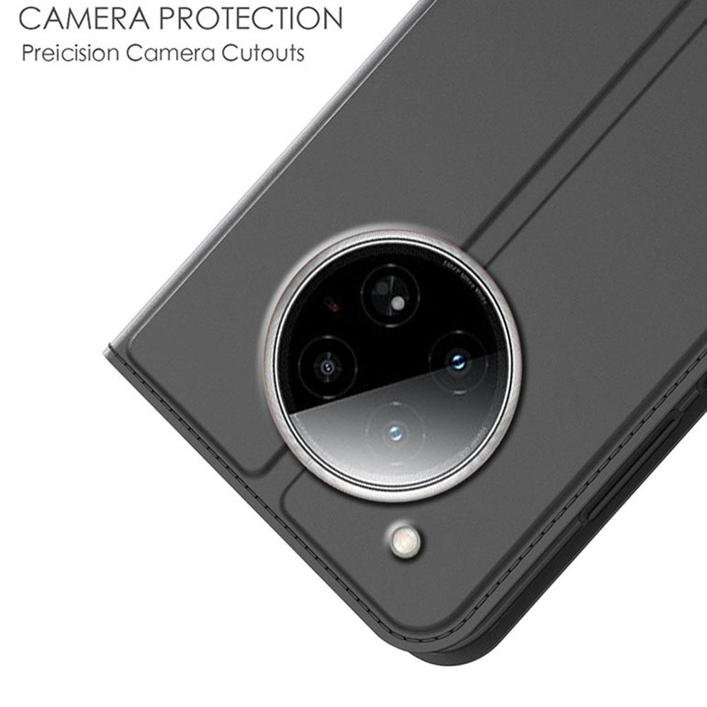 For Infinix Zero 40 4G Case PU Leather Phone Cover with Card Holder Stand Magnetic Closure