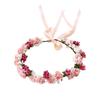 Small PE Rose Flower Headband for Bridesmaid Photography and Decoration