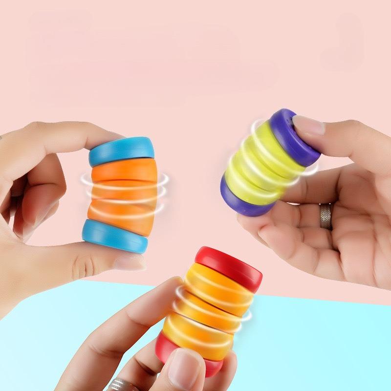 Latest Fidget Cube EDC Hand Spinner Creative Stress Relief Cube Adult Fidget Playthings Office Decompression Sensory Playthings