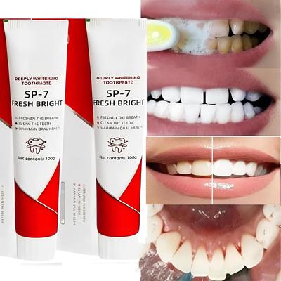Dentifricio SP-7 Oral Health Management Deep Probiotic Whitening Toothpaste Fresh Breath Triple Whitening Teeth Product