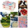2/4 Layers Plastic Jewelry Bead Storage Container DIY Art Craft Accessory Organizer Case Plastic Jewelry Craft Storage Container