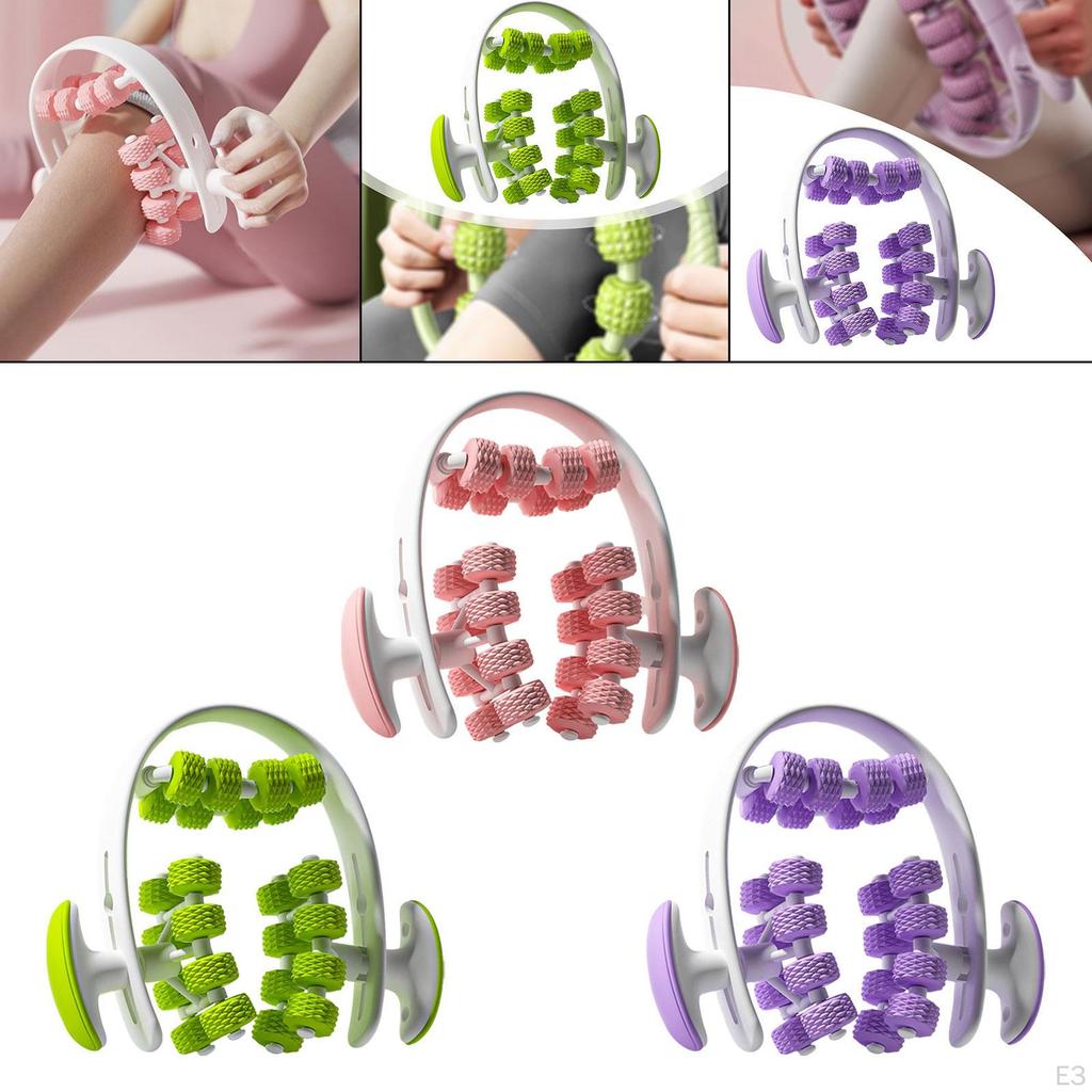 24 Wheel Circle Circular Leg Clamp Massaging Tool for Bodybuilding Sports Home