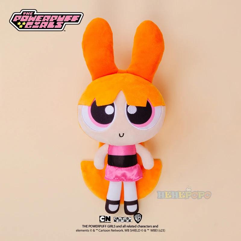 Cute Cartoon Superhero Girls Plush Dolls Blossom Bubbles Buttercup Soft Stuffed Toys 23cm 35cm