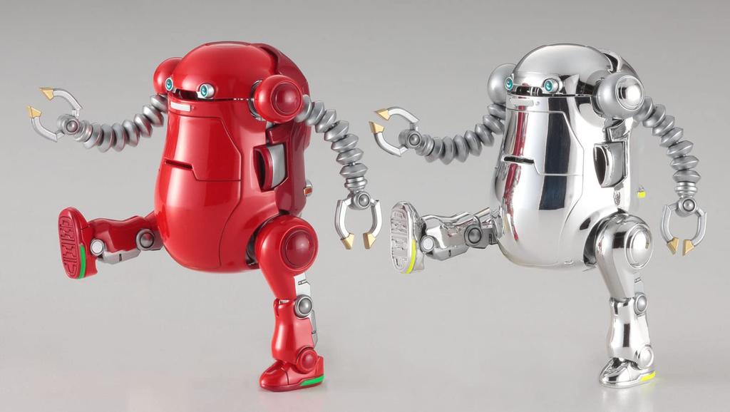 Hasegawa Creator Works Series MechatroWeGo 20 Guardian Red Silver Plastic Model Kit 64801 No. &