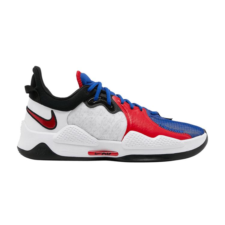 Nike PG 5  White University Red  40.5