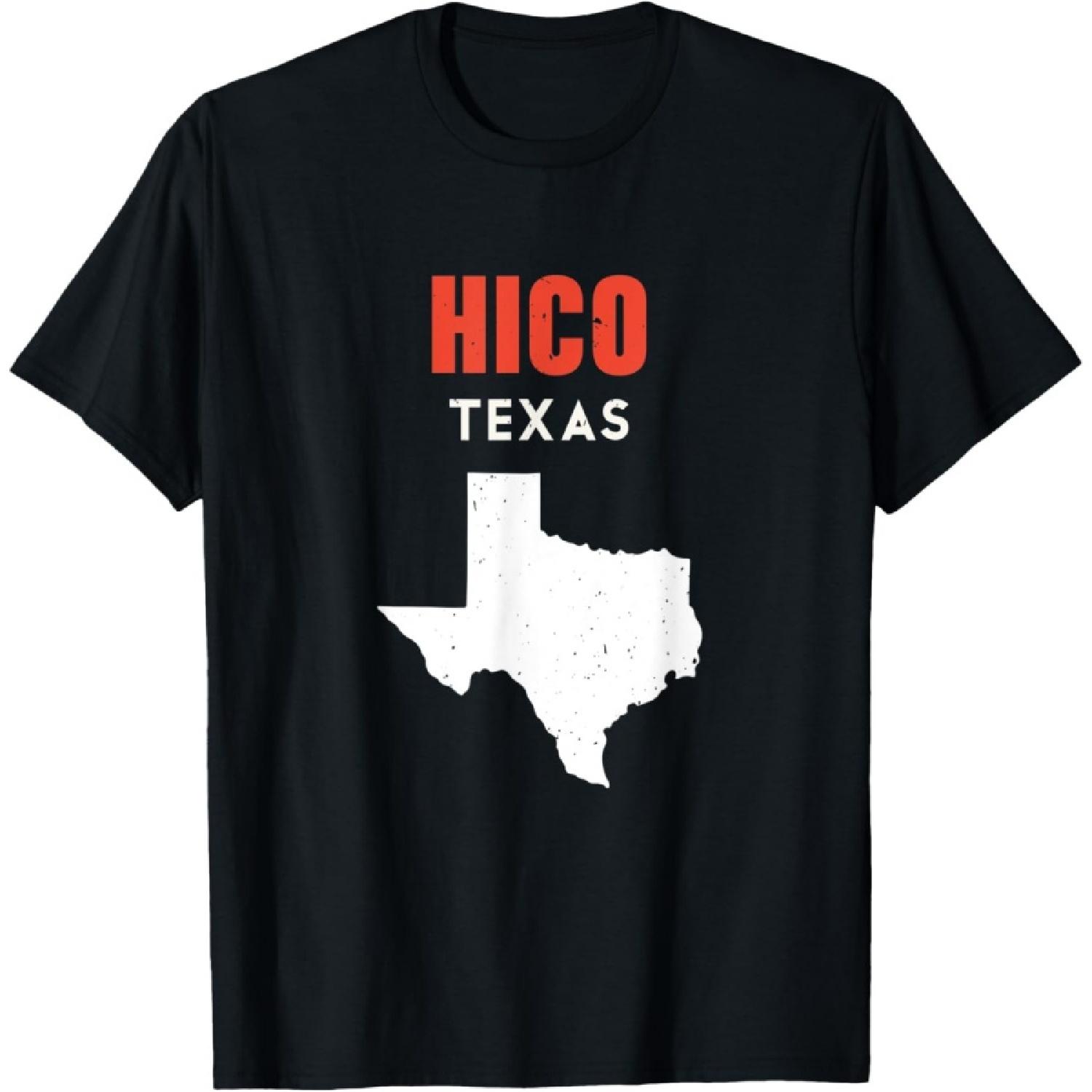 Hico Texas USA State America Travel Texas T-Shirt S