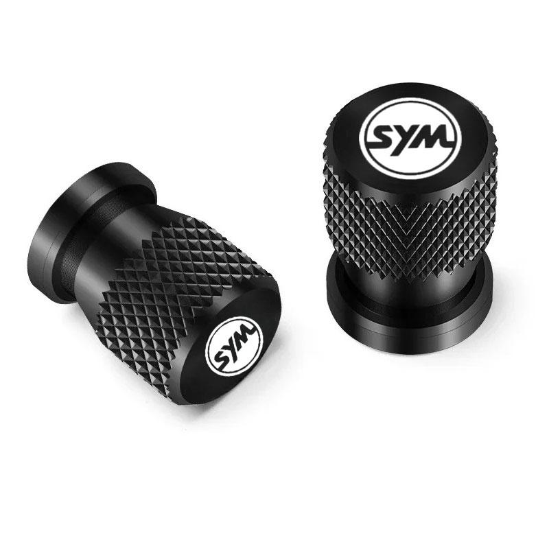 2pcs For SYM Maxsym 400I 600I TL500 TL508 Jetx Jet X 125 150 Fiddle 2 3 4 Wheel Tire Parts Valve Stem Caps Cover Airdust