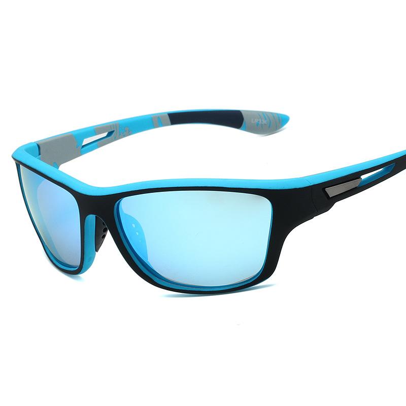 Sports Sunglasses Men's Polarized Colorful Film Glasses Dust Mirror Riding Mirror Sunglasses