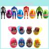 Avengers Verwandeltes Ei Figuren Spider-man Hulk Iron Man Mehr!