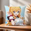Game Comfortable Soft Pillow Case for Sofa Fanart Escoffier Genshin Living Room Home Office Decor Protective Covers