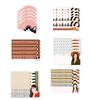 100Pieces Printed Jewelry Cardstock Paper Earring Holders 6x8cm Earring Packaging Supplies Jewelry Cards Earring Cards