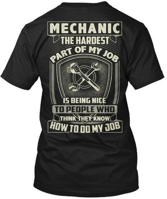 Mechaniker Das T-Shirt Hergestellt in den USA Größe S bis 5XL