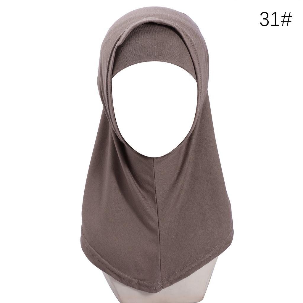 

Childrens Cotton And Modal Cap And Long Scarf Combo Suitable For Spring And Winter Seasons DeepBrown