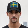 Schweden 3D Flagge Baseballkappe Herren große Größe Hut Luxus Kappe Luxus Herrenkappe Sonnenhut Baseball Für Herren Damen