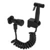 G1/2 Edelstahl Gewinde Bidet Sprayer Set für Badezimmer Toilette Schwarz B Stil