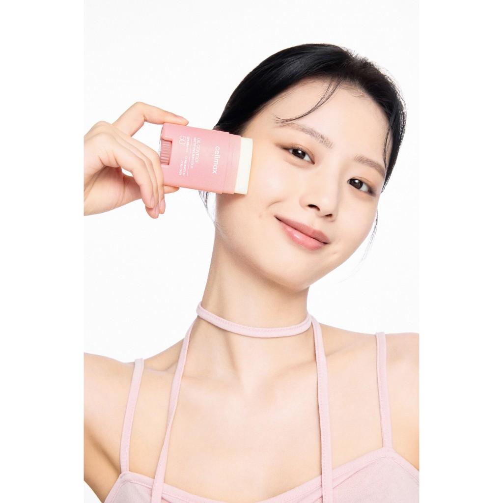 CELIMAX Bâton Solaire Matifiant Contrôle du Sébum SPF/PA++++ 50+, 19g