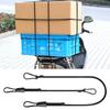 Motorcycle Bungee Cords Truck Lashing Cords UV-Resistant Elastic Straps with Clips Outdoor Luggage Rope Carabiner Bungee Cord