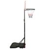 Basketball Stand White 216 250 Cm Polyethylene