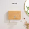New Zealand Pine Wall-Mounted Tissue Box