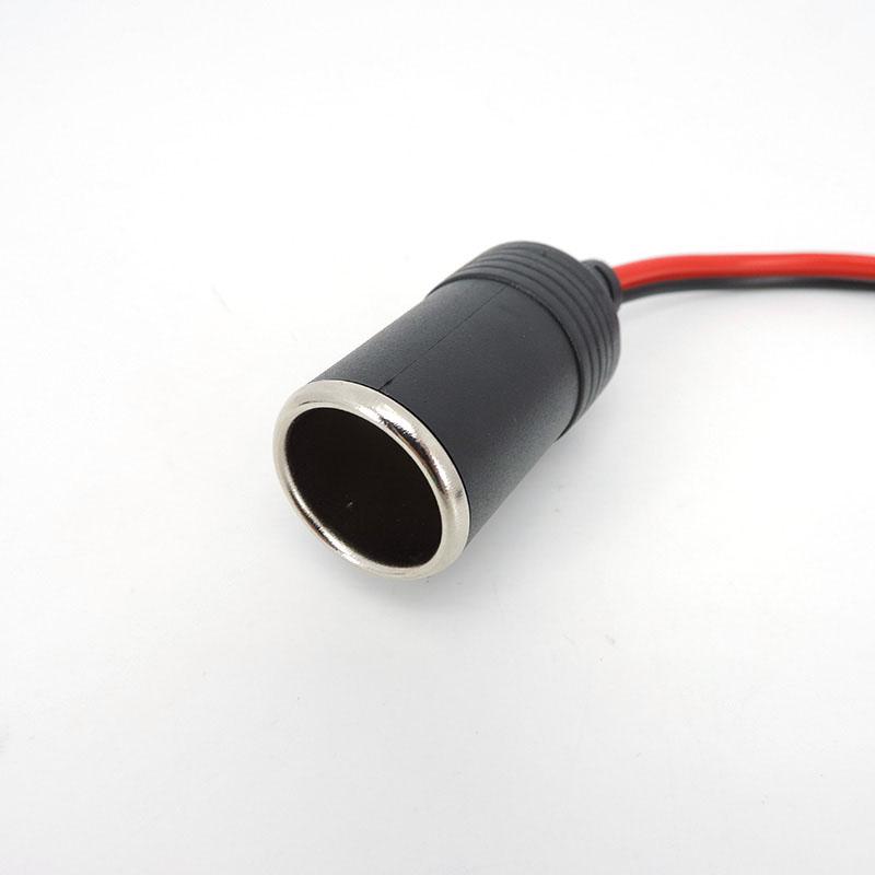 12V 24V car Female Lighter power Socket to SAE 2 Pin Quick Release Disconnect Connector Plug 14AWG 20A Extension Cable