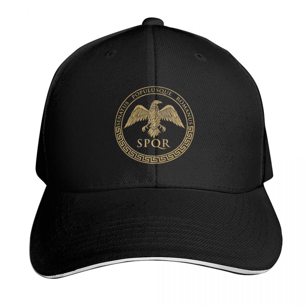 Senatus Populusque Romanus Emblème Aigle V01 Casquette de Baseball Cadeau Pour Lui Elle Décontracté Quotidien Performance Séchage Rapide