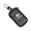 Car Key Bag Cover Keychain Ring Leather Protection Case For Toyota GR 86 Corolla RAV4 CHR Yaris Camry Prado Prius Avensis Hilux