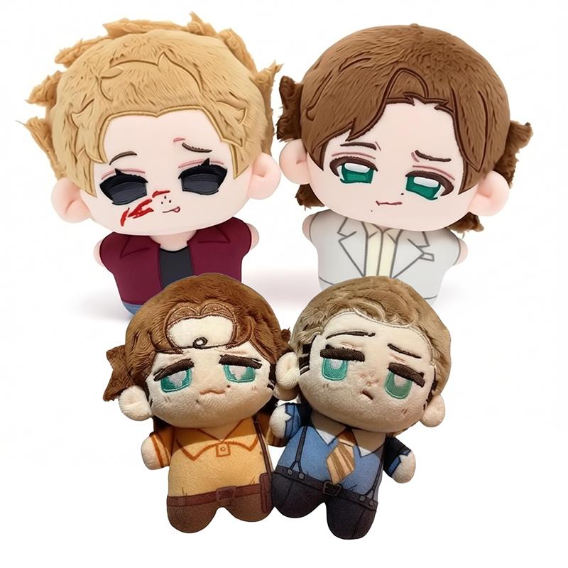 10Cm Print Spn Dean Sam Plush Doll Pendant Toy New Charater Stuffed Xmas Plusie Dolls Fans Birthday Party Gift Toys
