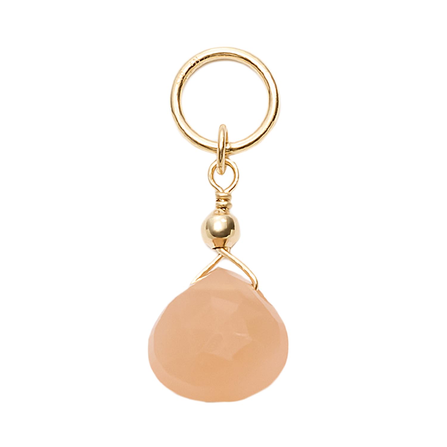 

Tiny Charm K10 Moonstone Charm 3024111701431999 [NOJESS] помаранчевий