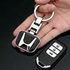 1Pcs Car H Logo Keychain 3D Metal Key Ring Accessories  for Honda Civic Fit Jazz Accord Pilot CRV Odyssey Passport City Shuttle RH6