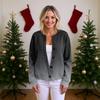 Women'S  Sweater Cute Fun Printing Sweater Fall And Winter Long Sleeve Knitted Sweater