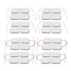 16pcs Electrode Patch Self Adhesive Reusable Replacement  Electrode Pad for TENS Machine 1.6 I