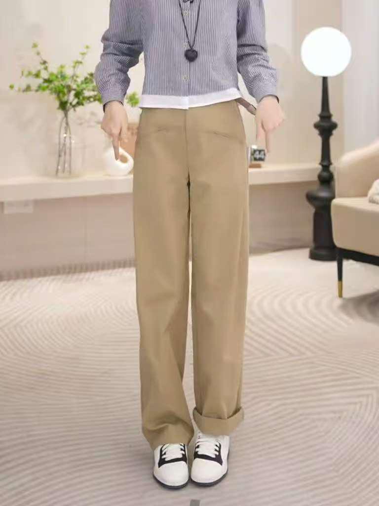 Trendy Women's Wide Leg Pocket Pants - Spring/Summer 2026