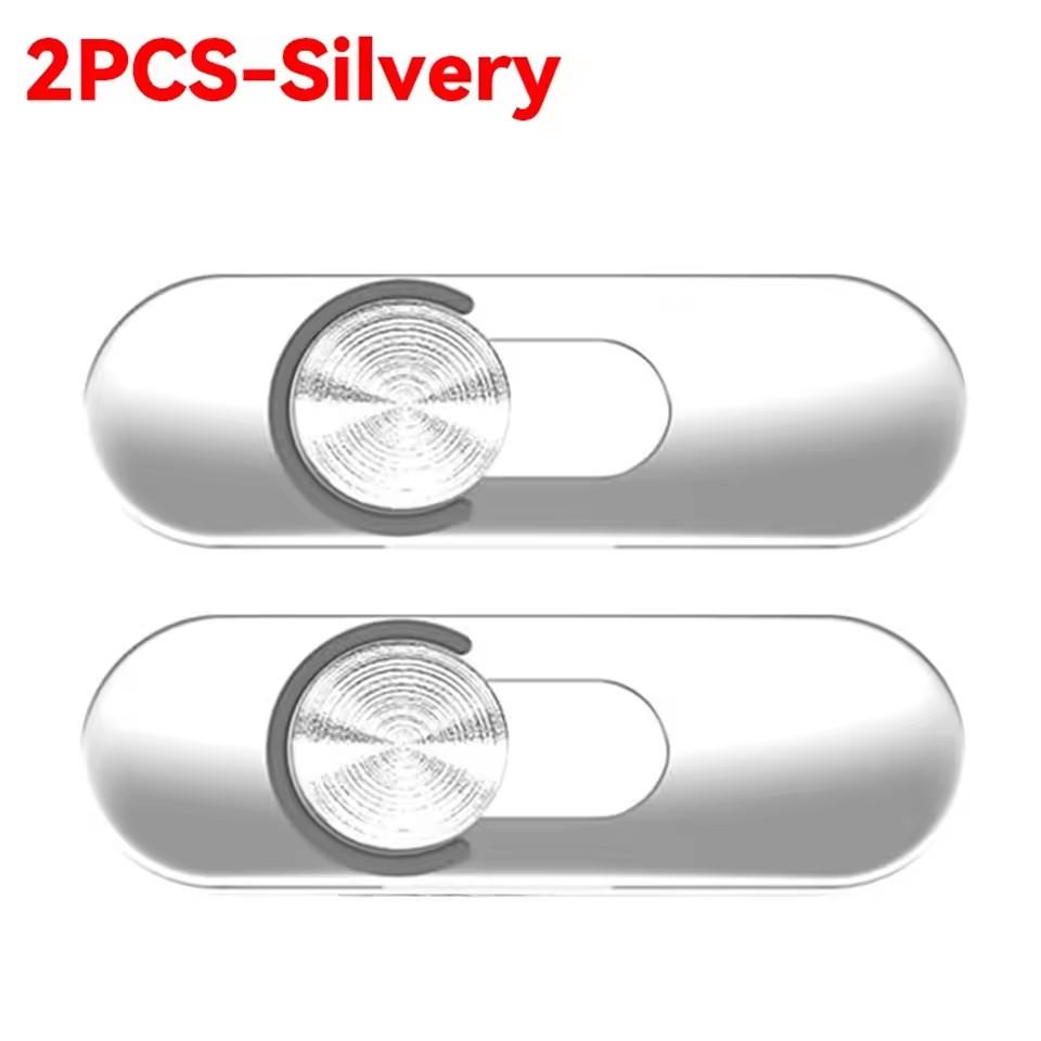2-1PCS Metal Camera Privacy Protection Cover for Samsung iPad Phone Laptop Ultra-Thin Webcam Lenes Cover Antispy Privacy Sticker