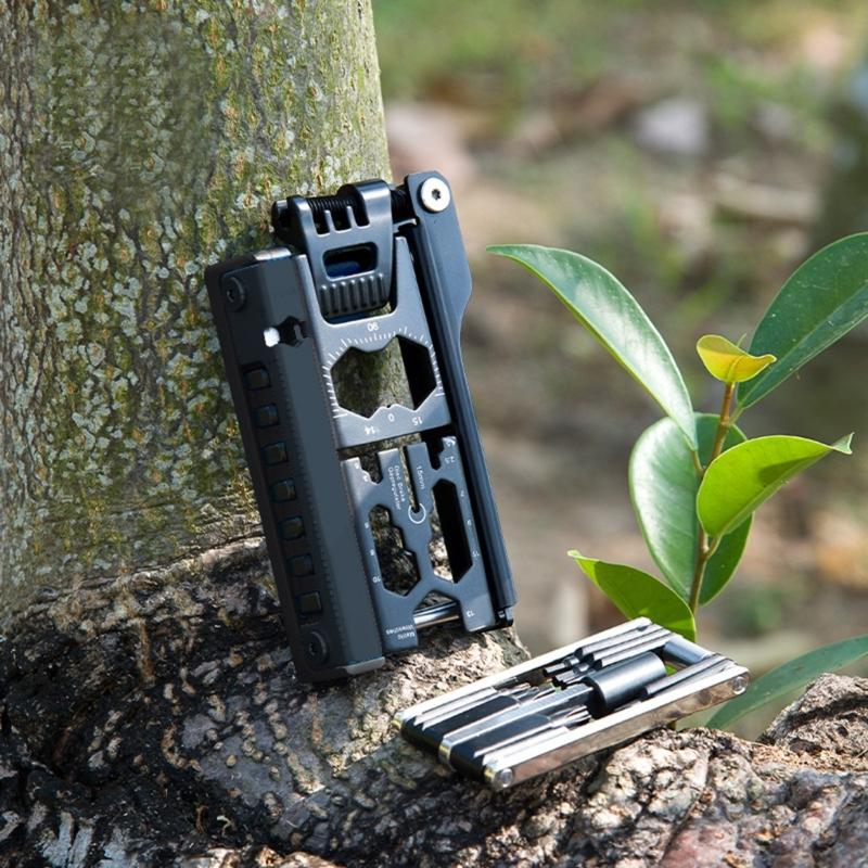 38 in 1 Bicycles Maintenance Tool Pocket Size Heavy Duty Bikes Multiple Tool Multifunctional Bikes High Strength Wrench