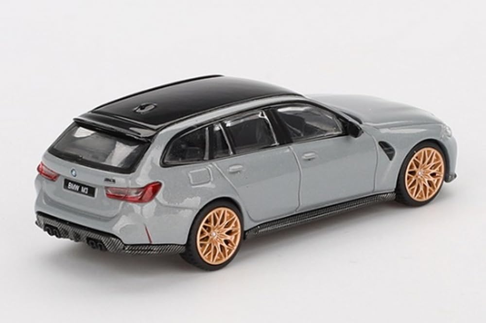 MINI GT Scale BMW M3 M Performance Touring Brooklyn Grey Finished Model 1/64 (Left-Hand Drive) MGT00864-L