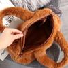 Plush Capybara Capybara Plush Backpack Animal Cartoon Cartoon Shoulder Bag  Unisex